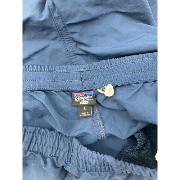 Patagonia Lined Baggies Shorts Swim Trunks Navy Surf Men's Size L - Picture 4 of 4